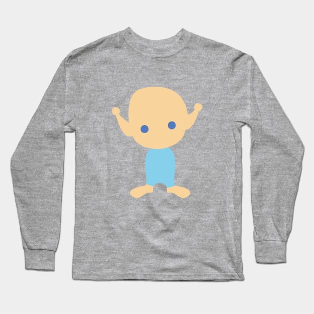 Alien by Lunii Long Sleeve T-Shirt by LuniiTee